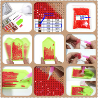 Disney zestaw do malowania diamentami Cartoon księżniczka 5D DIY mozaika obraz rzemiosło sztuka Hobby diament haft Cross Stitch Home Decor 5